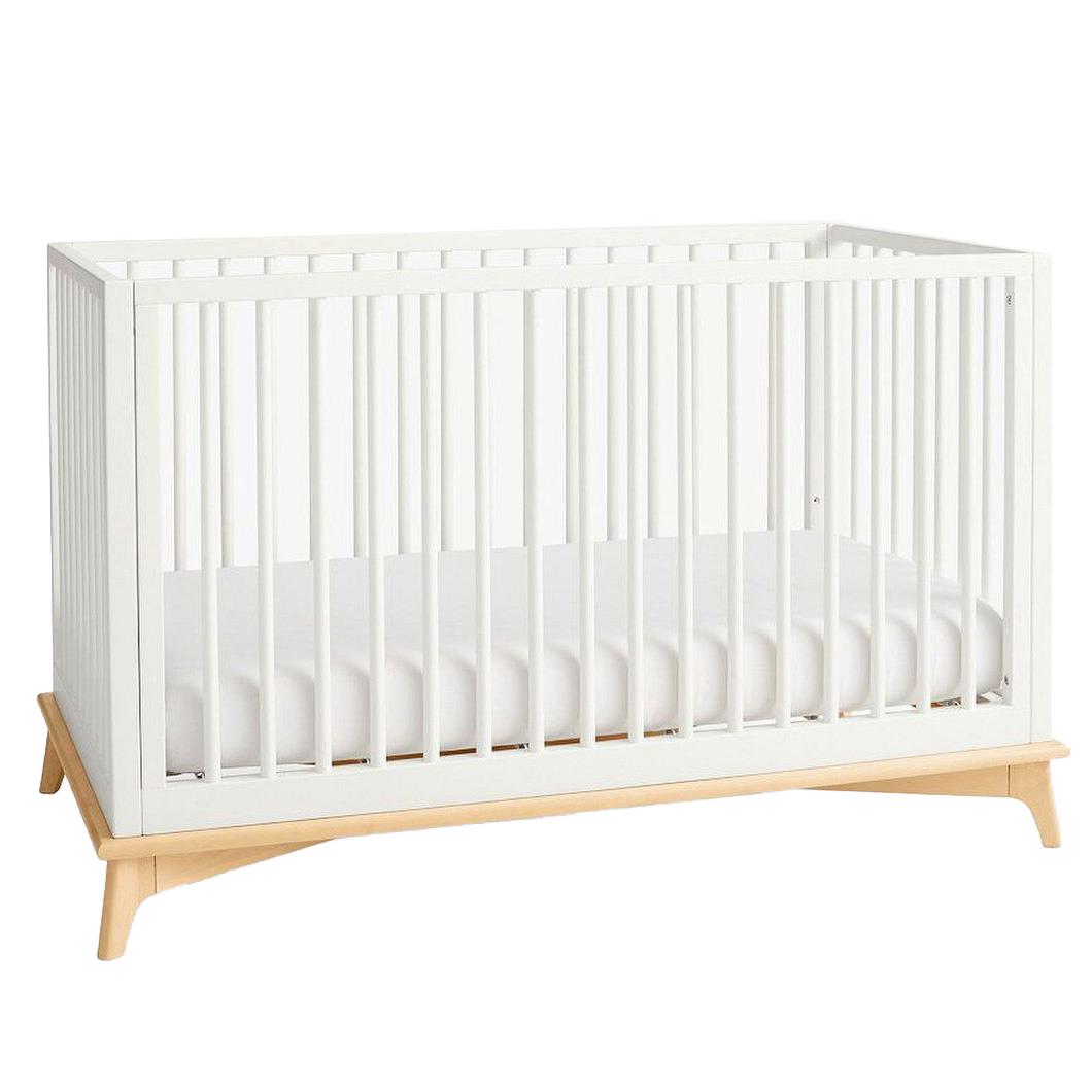 Pottery Barn Kids Sydney 2 Tone 3:1 Crib Simply White Natural